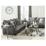 Ashley 782 Millinger Smoke Sofa & Love Seat