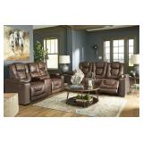 Ashley 24505 PWR DBL REC Sofa & Love Seat