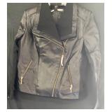 Black Medium Leather Light Weight Jacket