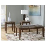 Ashley T158 Coffee & 2 End Tables