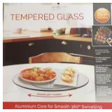 Tempered Glass Lazy Susan/Cake Plate