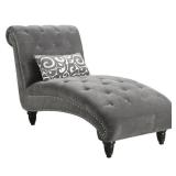 Elements Twain Tufted Chaise Lounge