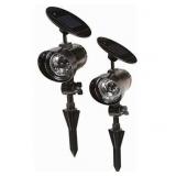 Pair Solar Spotlights with Clips