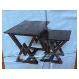 Ashley Cherry nesting Tables