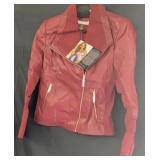 Red Tone XS Leather Jacket