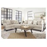 Ashley 156 Claredon Linen Sofa & Love Seat