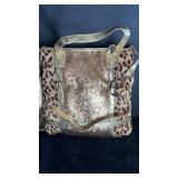 JM IMAN Gold tone Purse