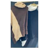 (3) XS JM Iman Turtleneck Shawls (3) Colors