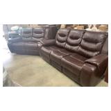 Klaussner Conrad Reclining Sofa and Loveseat