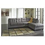 Ashley 452 Charcoal - L Shape Sectional Sofa