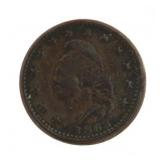 1863 Army-Navy Civil War Copper Token *NICE