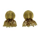 18kt Gold Super Quality Designer Earrings