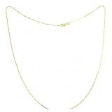 10kt Gold 20" Necklace