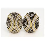 Marily Monroe Collection Large Fashion Earrings