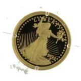 1933 St Gaudens 14kt Gold 1/2 Gram Tribute Proof