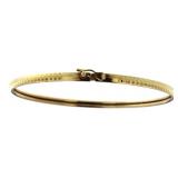 14kt Gold Bangle Bracelet