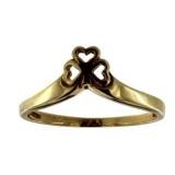 14kt Gold Princess Ring