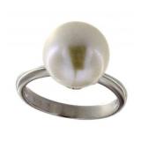 Natural 11 mm Cultured Pearl Dinner Ring