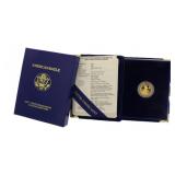 1989-P US Mint $5 American Eagle Gold Proof