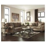 Ashley 319 Coil Spring Sofa & Love Seat