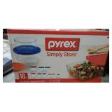 Pyrex 18pc Glass Storage Containers