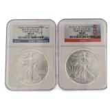 2011-S MS69 American Eagle Silver Dollar