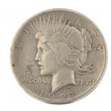 1921 High Relief Peace Silver Dollar *Key Date