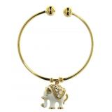 Swarovski Elephant Charm Bracelet