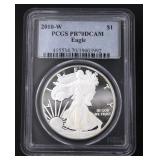 2010-W PR70 Deep Cameo American Eagle Proof