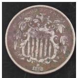 1868 Shield Nickel