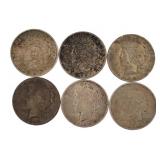 Mixed Date: Peace Silver Dollar