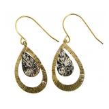 10kt Gold Dangle Earrings