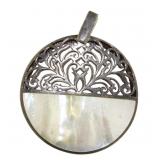 Large Estate Mother of Pearl Pendant