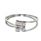 14kt Gold 3/4 ct Diamond Cufff Bracelet