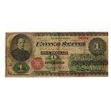 1862 Large One Dollar United States Note *Rare