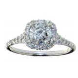 14kt Gold 1.47 ct Round Brilliant Ring