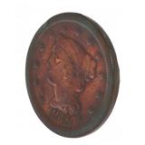 1849 Braided Hair Liberty Copper Large Cent