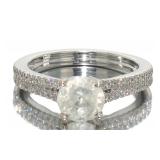14kt Gold Brilliant 1.79 ct Diamond Solitaire Ring