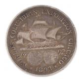 1893 Columbus Silver Commemorative Half