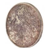1889 Philadelphia AU Morgan Silver Dollar