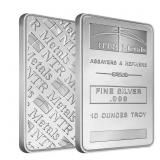 10 Ounce - .999 Fine Silver NTR Metals Bar
