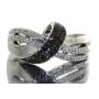 Stunning Black & White Diamond Designer Ring