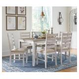 Ashley D394-425 Skempton 7 pc Dining Room Suite