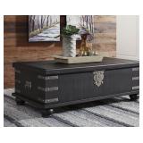 Ashley T902 Delmar Bohemian Lift Top Coffee Table