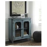 Ashley t505-742 Antique Teal Accent Chest