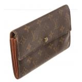 Louis Vuitton Monogram 2 Card Sarah Wallet