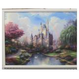 New Day At Cinderellas Castle Giclee By T Kinkade