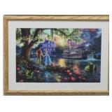 Princess & The Frog Giclee By Thomas Kinkade