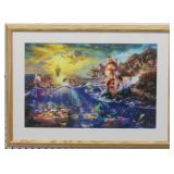 Little Mermaid Giclee By Thomas Kinkade