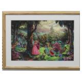 Sleeping Beauty Giclee By Thomas Kinkade